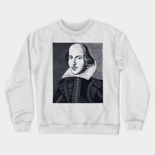 William Shakespeare Portrait Crewneck Sweatshirt